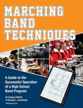 Marching Band Techniques book cover